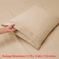 thumbnail image 2 of Juego de sábanas y funda de edredón tamaño king de 7 piezas, incluye funda de edredón, sábana plana, sábanas ajustables, 2 fundas de almohada y 2 fundas de almohada - Juego de cama completo de lujo, 2 of 5