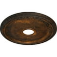 thumbnail image 3 of Ekena Millwork 18"OD x 3 5/8"ID x 1 1/8"P Diane Ceiling Medallion (Fits Canopies up to 5 3/8"), Hand-Painted Rust, 3 of 6