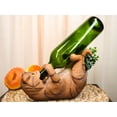 thumbnail image 6 of Wet Your Whiskers Drinking Brown Striped Kitten Cat Wine Bottle Holder Figurine, 6 of 6