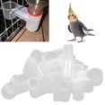 thumbnail image 4 of 20Pcs Water Fountain, Water Deflector, Dust-proof For  Birds Tool Pets Crested Myna Tool, 4 of 8