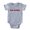 Heather Grey, variant on CafePress - Bah Humbug - Cute Infant Baby Football Bodysuit