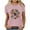 Pink, variant on VgaVtl Womens Tee Shirts Plus Size Cotton Short Sleeve Womans Tops Regular Cute Graphic Camping Layering Casual Shirts,Pink 3XL