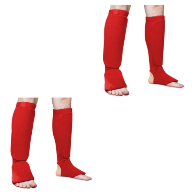 Wosthever Protector de piernas, transpirable, agradable a la piel, calcetines para pies, adultos, equipo de protección ligero, equipo de boxeo Type1 NO1