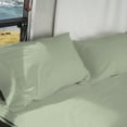 thumbnail image 3 of DNG Creations Solid Light Sage Colour 6 Piece Zipper Sheet Set - Include (1 Fitted Sheet Base, 2 Sheet has Zipper, 1 Flat Sheet And 2 Pillowcase) 800 Threads Count ( King - Size ), 3 of 7