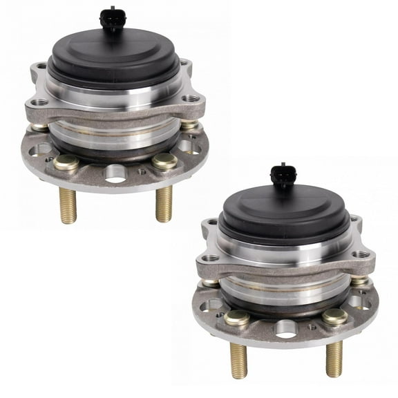 TRQ Front Wheel Bearing & Hub Assembly Set Fits 2015-2016 Hyundai Genesis BHA32260