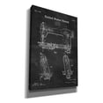 thumbnail image 2 of Epic Graffiti 'Sewing Machine Blueprint Patent Chalkboard' Canvas Wall Art, 18"x26", 2 of 3