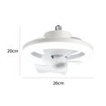 thumbnail image 4 of Ventilador de Techo 48/60W Luz Control Remoto Head Shaking Portalámparas E27 3 velocidades (A) Ehuebsd  Libre de BPA, 4 of 4
