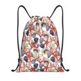 thumbnail image 1 of Fotbe Starfish Shell Bolsa Mochila con Cordón Estampada, Bolsa de Gimnasio Deportiva, Bolsa Cinch, Bolsa con Cordón para Hombres y Mujeres-Medium, 1 of 6