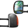 thumbnail image 6 of XTWEEX Towing Mirrors Fit 1999-2007 F-250 F-350 F-450 F-550 Super Duty, Manual,WO Heated,W/Amber Signal,Black (Pair Set), 6 of 8