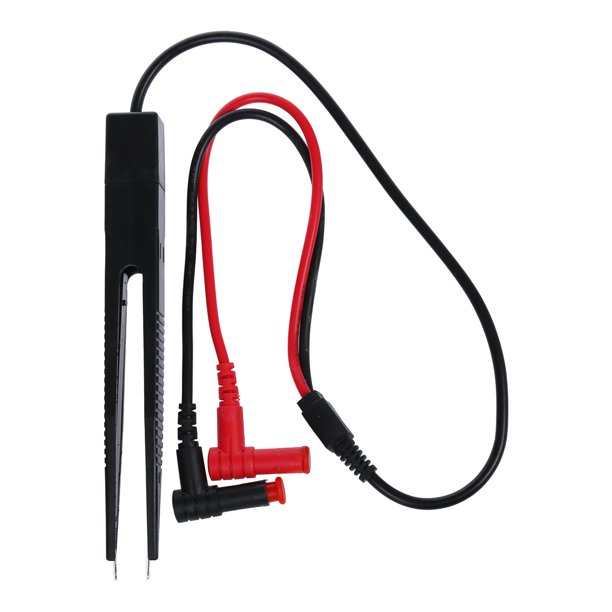 SMD Chip Test Clip Meter Lead Probe Multimeter Tweezer Capacitor