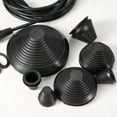 thumbnail image 4 of Uxcell 4 Pack 4-5/16"(110mm) Tower Shaped Grommet, Rubber Grommets Firewall Plug Grommets, 4 of 6