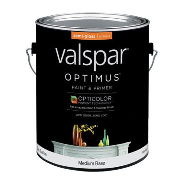 Valspar Optimus SemiGloss Tintable Medium Base Acrylic Valspar Optimus SemiGloss Tintable Medium Base Acrylic