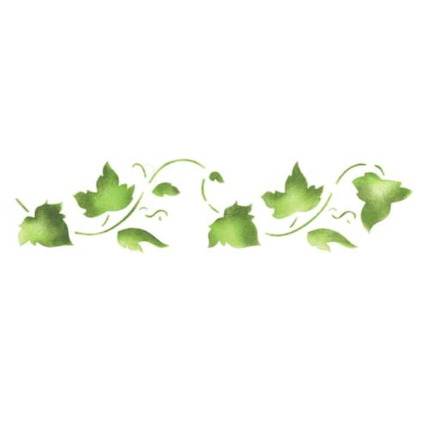 Small Ivy Pattern Wall Stencil SKU 414 by Designer Stencils Walmart