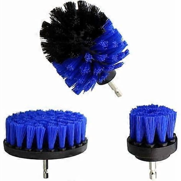 Drill Cleaning Brush 3 Pieces Cleaning Brushes Kit Tile Brush Tile Brush for Drill Cleaning Brushes for Kitchen Toilet