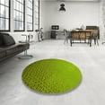 thumbnail image 3 of Ahgly Company Indoor Square Patterned Pistachio Green Area Rugs, 7' Square, 3 of 6