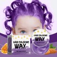 thumbnail image 6 of TUITOONM Temporary Hair Color Wax For Kids, Women & Men 2.12 oz Washable Styling Mud in 8 Vibrant Shades, Instant Color & Firm Hold for Teens & Adults, Safe Natural Salon-Free Makeovers, 6 of 8