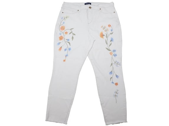 walmart womens white jeans