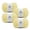 Duckling, variant on Big Twist Baby Emu 4 Pack Bulky Polyester Yarn, Powdered Sugar, 218 yd, 7 oz