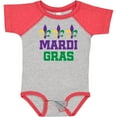 thumbnail image 3 of Inktastic Mardi Gras Fleur De Lis Trio Boys or Girls Baby Bodysuit, 3 of 5