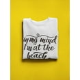 thumbnail image 3 of In My Mind, I'm At The Beach Sweatshirt Women -Image by Shutterstock, Female 5X-Large, 3 of 4