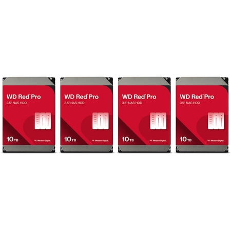 WD Red Pro 10TB 3.5" SATA III Internal NAS Hard Drive
