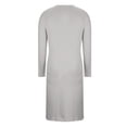 thumbnail image 7 of Diufon Plus Size Nightdress for Women Soft Long Sleeve V Neck Nightgown Casual Solid Color Home Sleepwear, 7 of 7