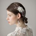 thumbnail image 3 of Novia Boda Joyería para el cabello Cristal de imitación Peines Clips Pasadores, 3 of 9