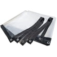 thumbnail image 1 of Lona transparente impermeable plegable con ojales, 1 of 5