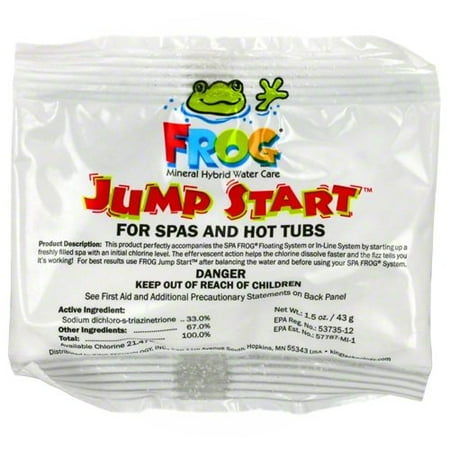 Start Playing Pack - 2 Pack Hot Tub Spa Frog Jump Start Chemical Mineral Pack 01-14-6012 ,-WH#G4832 TYG43498TY4-U804244 - Original version