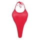 thumbnail image 2 of Gibobby Lencería mujer erótica Conjunto de lencería de talla grande para mujer con tirantes y encaje(Rojo, XG), 2 of 4