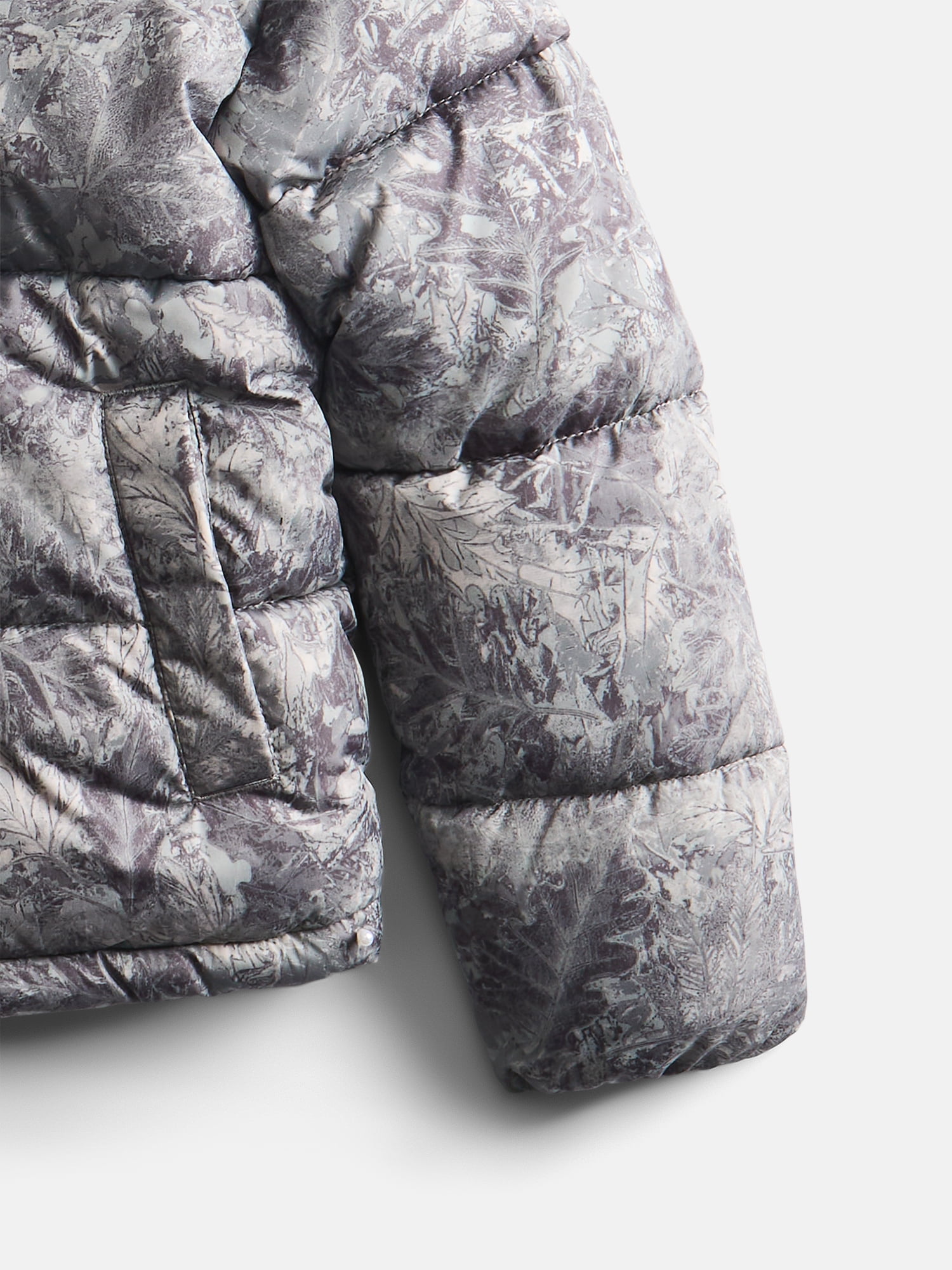 Wonder Nation Boys' Quilted Puffer Jacket with Hood, Sizes 4-18 & Husky