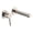 Brushed Nickel, variant on Sumerain Wall Mount Bathroom Faucet, Brushed Gold Single Handle Vanity Basin Faucet with Rough in Valve