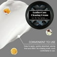 thumbnail image 5 of Wuztai Leather Care Cream with Sponge Applicator, Automotive Interior Cleaner Conditioner for Car Furniture, Leather Repair Kit Maintenance, 5 of 7