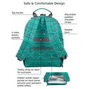 Eastsport Lauren Mini Backpack, Aztec Ash Grey