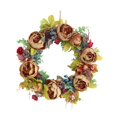 thumbnail image 1 of de flores Puerta de ratán Colgante Porche Flores artificiales Decoración de peonía, 1 of 9