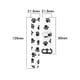 thumbnail image 5 of Correa de repuesto con pulsera de silicona impresa Compatible con xiaomi mi Watch Lite para reloj inteligente Redmi Watch Lite, 5 of 5