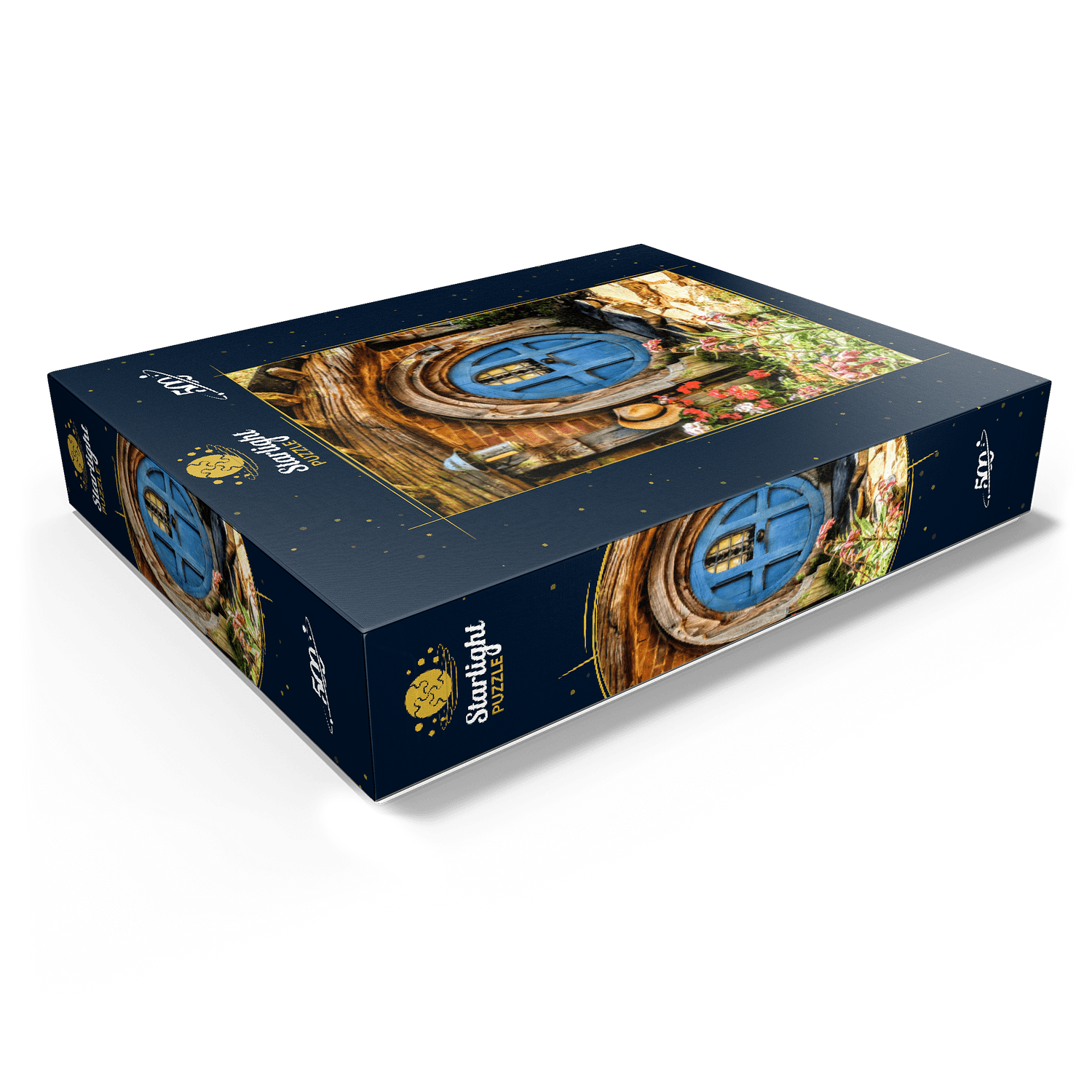 MyPuzzle - Hobbit House In Hobbiton, New Zealand - Premium 500 Piece Jigsaw Puzzle for Adults