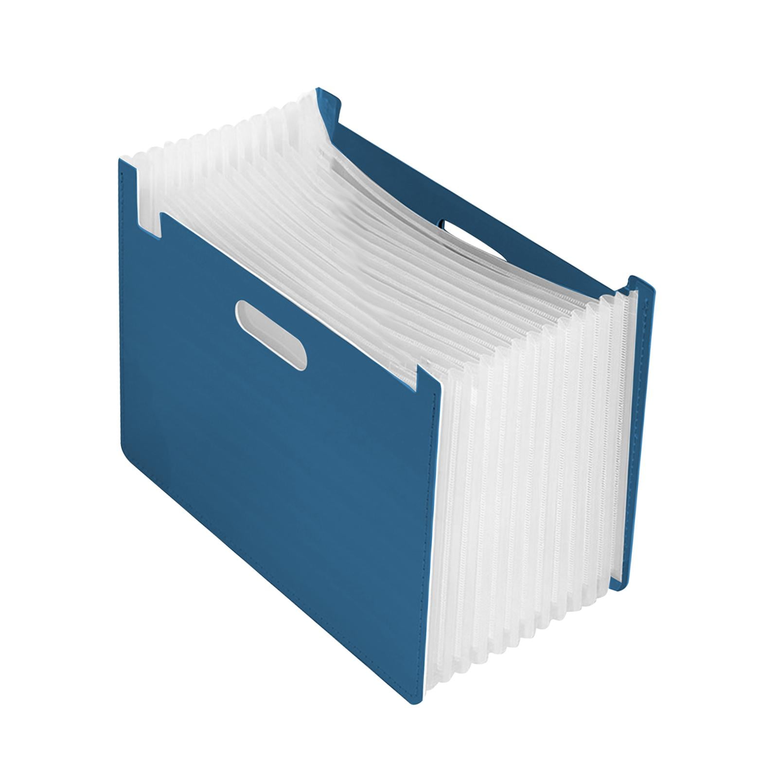 Accordian File Organizer Expanding File Folder Desk Organizer 13 Compartments Large Capacity for Home Office A4 Paper