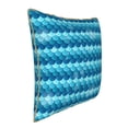 thumbnail image 2 of Xecao Pearlescent Scales Print Soft Velvet Decorative Throw Pillow Covers, Square Cushion Cases for Bed, Sofa, Living Room, Car, and Indoor Outdoor Use-16"x16", 2 of 8