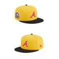 thumbnail image 4 of Gorra De Béisbol De La Liga Mayor Ala Plana Ajustable Moda Atlanta Braves, 4 of 4