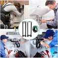 thumbnail image 4 of Multifunctional Sink Wrench, 2026 New metal Sink Wrench Faucet Tool Plumbing Tool with Adhesive Bandage, Under Basin Sink Faucet Wrench Tight Spaces for Kitchen and Bathroom D+E, 4 of 5