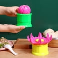 thumbnail image 3 of Yuarrent Molde de bollo relleno, molde de aislamiento térmico, prensa Manual, fabricante de alimentos al vapor, herramienta de moldeado DIY para Cocina y Comedor Verde Pequeño Yuarrent HA011521-01B, 3 of 6