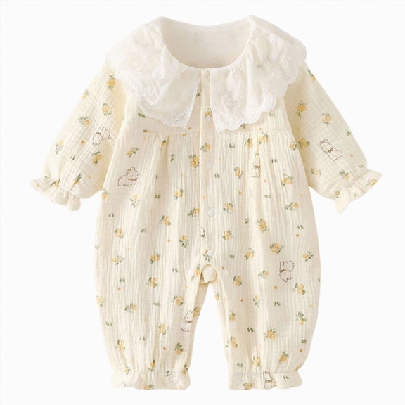 Preemie Newborn Infant Baby Girls Clothes Ribbed Bodysuit Newborn Infant Boys Girls Long Sleeve Letter Print Romper Bodysuit Newborn For Children Clothes,letter romper 9-12 Months