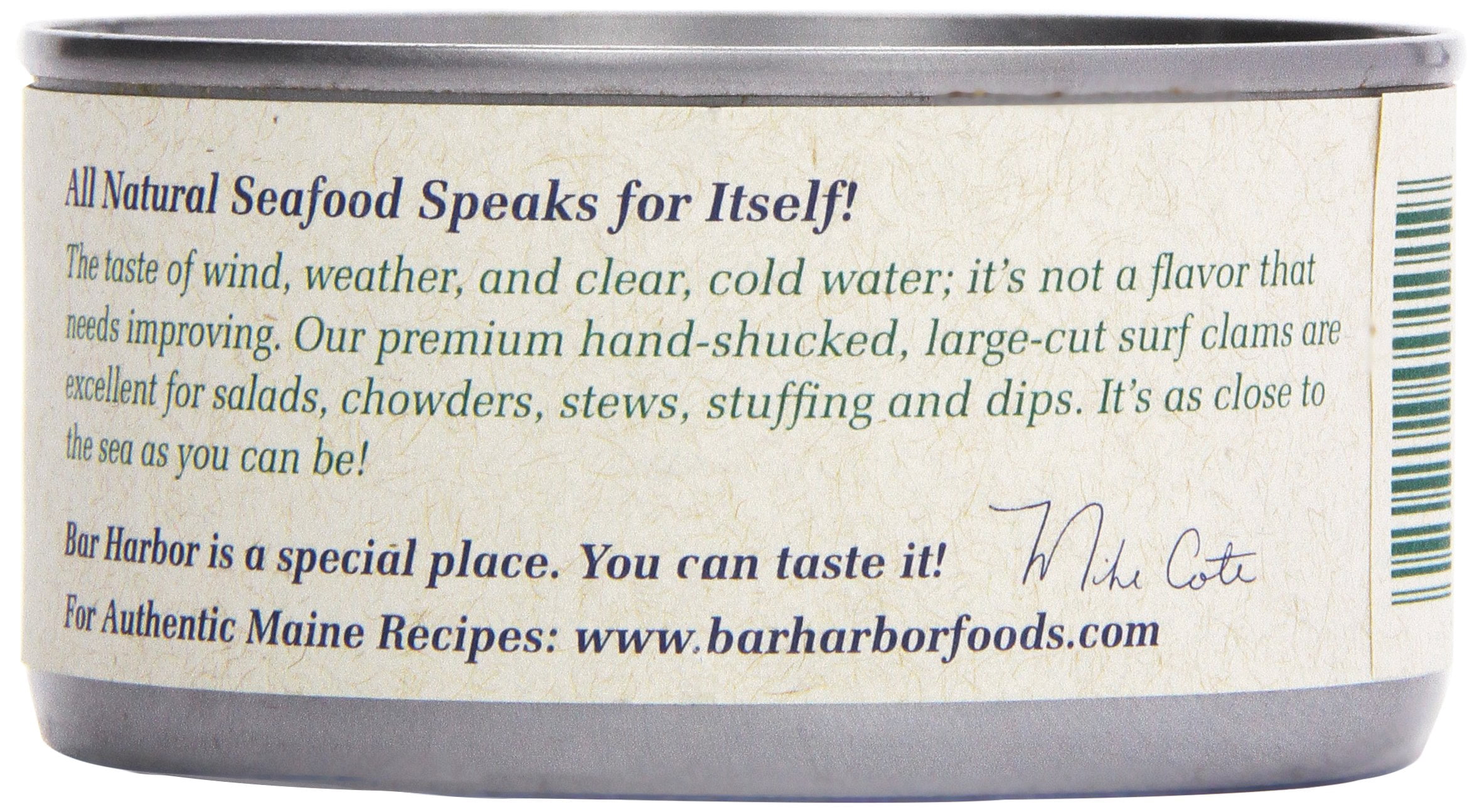 (Pack of 12) Bar Harbor Chopped Sea Clams, 6.5 oz