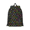 thumbnail image 2 of Yiaed Colorful Paw Print Backpack, Premium Laptop Backpack, Travel Backpack for Women, Lightweight Backpacks, Comfortable Back Pack-Medium, 2 of 7