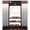 Dark Brown, variant on Pool Cue Rack, Bamboo Wall Mount Pool Sticks Holder, Holds 8 Cues and Full Set of Balls, Pool Table Accessories Organizer for Billiard Room or Club - Dark Brown