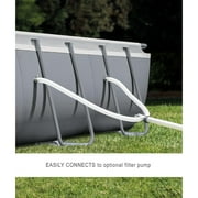 Ultra XTR 18 x 9 x 52 Rectangular Above Ground Pool Set W/ Pump