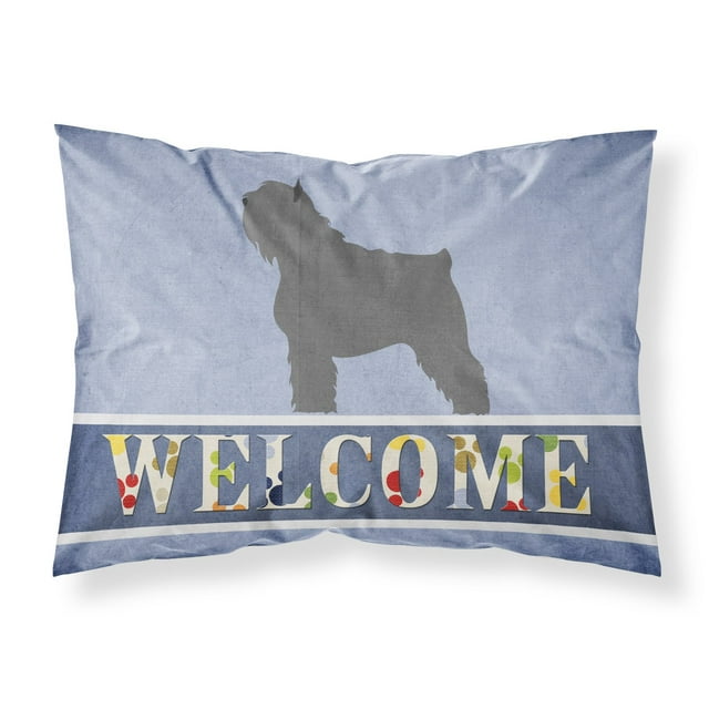 ""Caroline'S Treasures Bouvier Des Flandres Funda De Almohada De Bienvenida Estándar ""