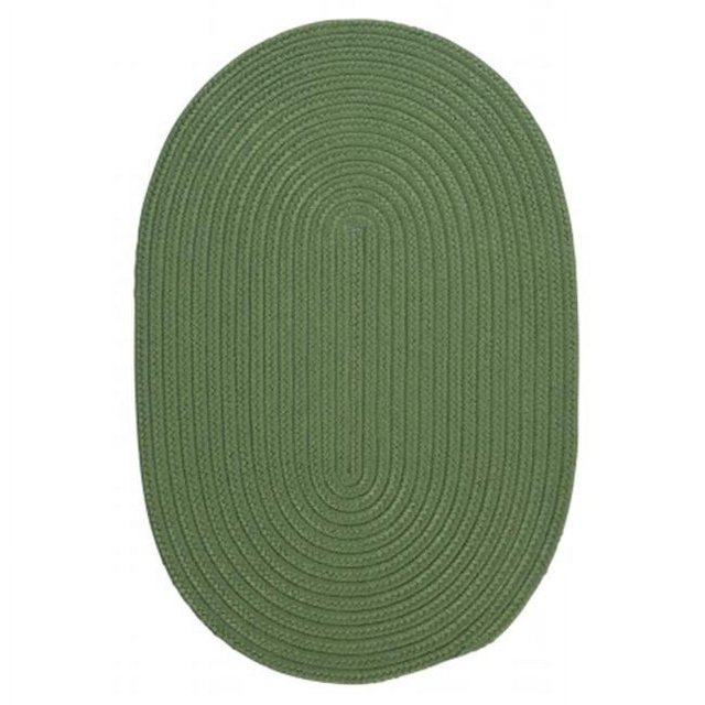 Colonial Mills Tapis BR69R072X072 Boca Raton - Vert Mousse Tapis Rond Tressé 6 Pieds