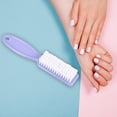 thumbnail image 3 of Unique Bargains 6 Pcs Fingernail Cleaner Nail Brush Fingernail Cleaning Tools with Plastic Handle Light Purple, 3 of 8